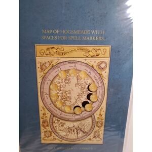 Universal Studios Harry Potter Spell Marker Map